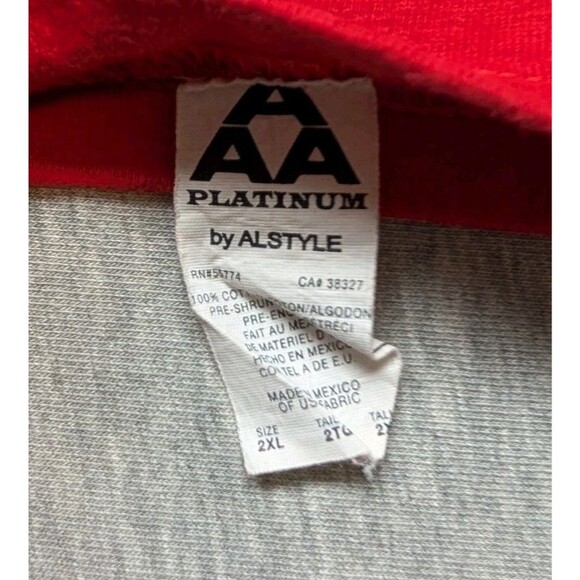 Kyle Beckerman Real Salt Lake #5 shirt Men's XXL Platinum By Alstyle - Picture 5 of 9